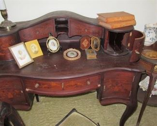 Pawley desk with open storage