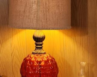 One of vintage lamps