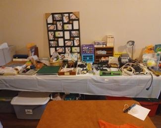 This table is office supplies and hardware 