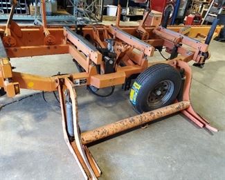 New tires on Wood Mizer 