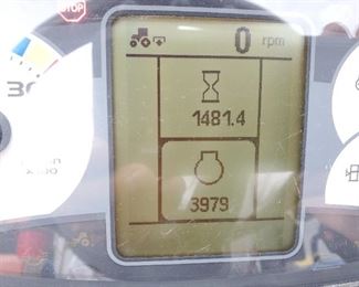 Digital Dash on 2017 New Holland Tractor,  it has about 10 extra hrs , we have used it for set up at this AWESOME SALE 