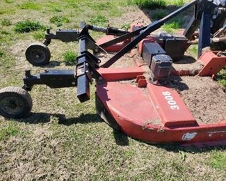 8ft bush hog. Not sure of date