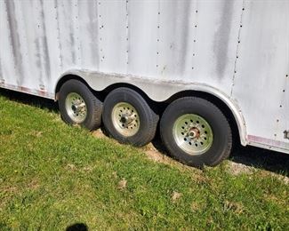 Enclosed trailer,  huge 8x42