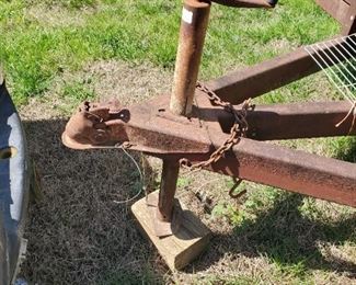 hitch on  7 x 16 trailer