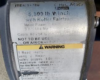 tag on winch