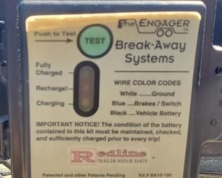 trailer break system on big tex trailer