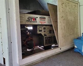 Generator on 42ft trailer 