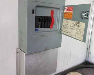 Electric box on 42ft trailer 