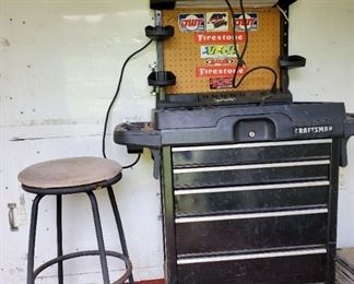 Tool box in 42ft trailer 