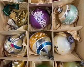 Vintage Christmas ornaments......