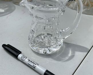 Waterford crystal creamer