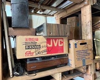 Records and electronics