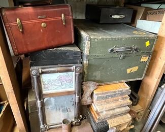 Trunks and suitcases