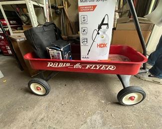 Marshall Field's special edition Radio Flyer wagon