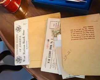 War Ration Books 