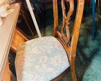 Thomasville Dining Table w/ 6 Chairs 3 Leaves & Covers 