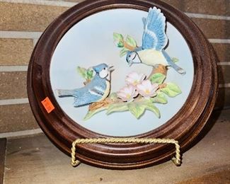 3D Porcelain Bird Plates 