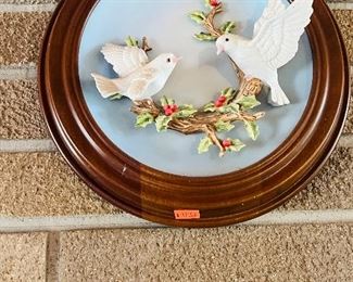 3D Bird Art Plates 