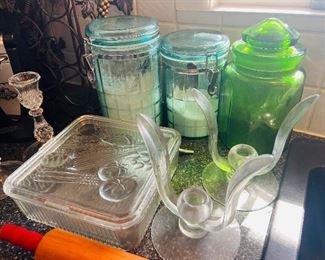 Canisters, Candle Holder & More! 