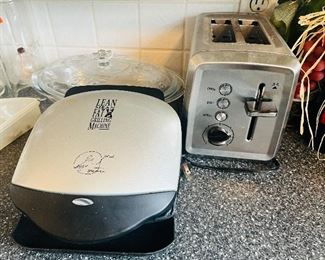 George Forman & Toaster 