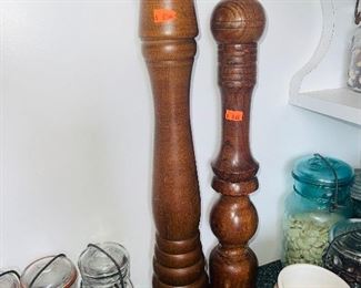 Wooden Salt & Pepper 