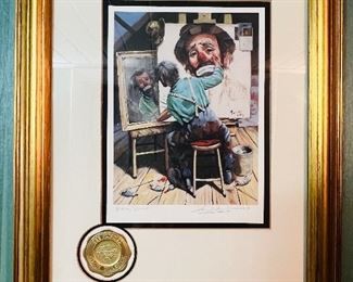 Framed The Original Circus Collection - Clown 