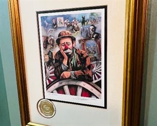 Framed The Original Circus Collection - Clown 