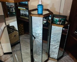 Mirrored Stands 