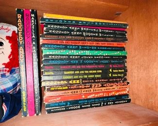 Raggedy Ann and Andy books 