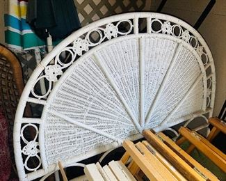 Wicker Headboard 