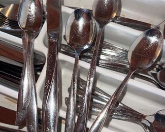 Atomic MCM flatware set 
