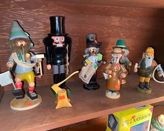 Nutcrackers and Smokers from East Germany - Etzgebirge (Made in German Democratic Republic) 