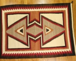 Hand Woven Zapotec Wool Rug