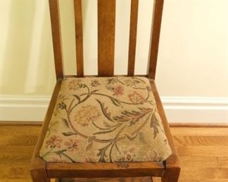 Upholstered Antique Chair