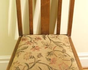Upholstered Antique Chair