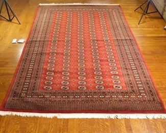Handmade Rust Color Rug