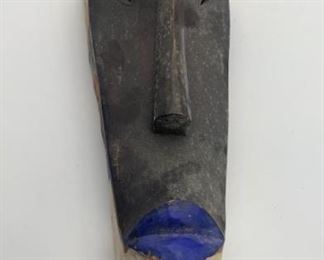 African Painted Tribal Mask Wall Decor