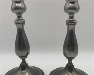 Boardman Pewter Candlesticks