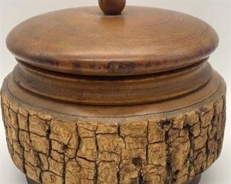 Carved Wooden Trinket Box