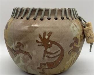 Ravens Ridge Signed Ceramic Vase