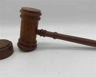 Wooden Court Gavel