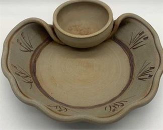 Artist Signed Chip & Dip Studio Pottery