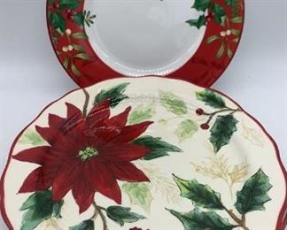 Christmas Holiday Plates