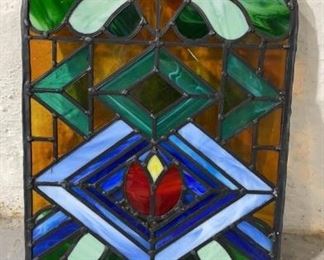 Stained Glass Panel 12.75x17