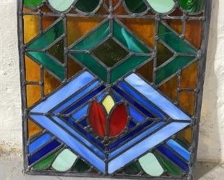 Stained Glass Panel 12.75x17