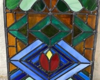 Stained Glass Panel 12.75x17
