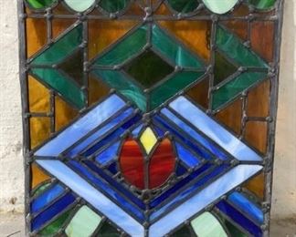 Stained Glass Panel 12.75x17