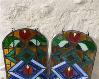 Stained Glass Panel 12.75x17