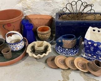 Lot of Garden Pots