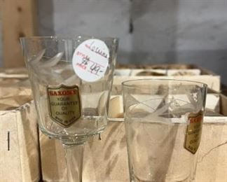 Vintage Saxony USSR Wine Glasses
